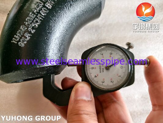 ASME SA420 グレード WPL6 低温炭素鋼 配列 LTC バットウェルド 90DEG 肘