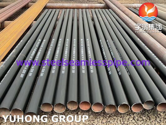 ブラックコーティング ASTM A335 P9 超熱機と再熱機用合金無縫鋼管