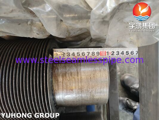 A106 ベースパイプのCSフィニングを備えた螺旋溶接式フィニングチューブ
