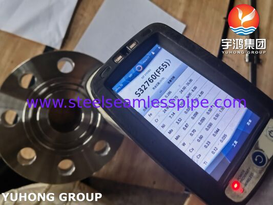 ASTM A182 F55 S32760 溶接首フレンズ RTJ EN 1.4501 X2CrNiMoCuWN25-7-4