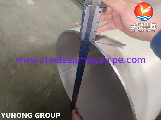 ASTM A358 / ASME SA358 TP316/316L クラス1 EFW ステンレス鋼二重溶接パイプ