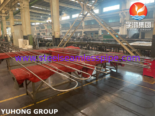 ASME SB163 Monel 400 銅ニッケル合金 シームレス U 曲線チューブ, TEMA 交換器, シェル, 管交換器