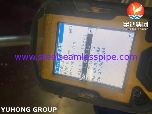 ASME SB163 Monel 400 銅ニッケル合金 シームレス U 曲線チューブ, TEMA 交換器, シェル, 管交換器