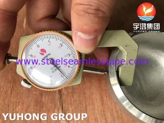 A403 WP304L-S キャップ、B16.9 低炭素ステンレス鋼突合せ溶接継手 油圧工学用