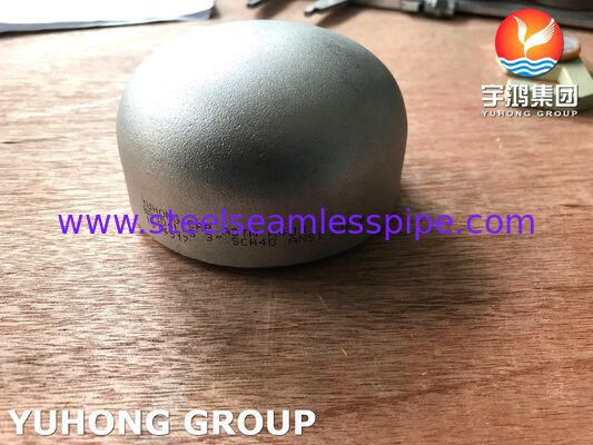 帽子のバット溶接付属品B16.9 ASTM A403 WP304Lのコンデンサーは熱交換器を