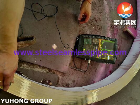 ASME SB171 C70600 CuNi 90/10 海水・海洋システム用鍛造リング