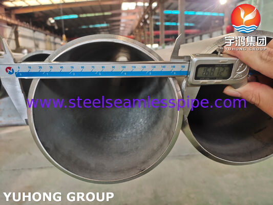 ASTM A376 / ASME SA376 TP347H ステンレス鋼のシームレスパイプ 石油化学工業用