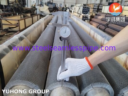 ASTM A312 TP304H ボイラーと熱交換器用 歯ぎしりしたペニン管