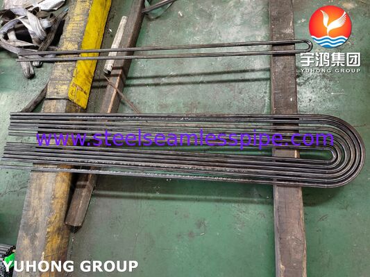 ASTM A213 T9 合金鋼熱交換管,核発電所用冷引型U-ベンド管