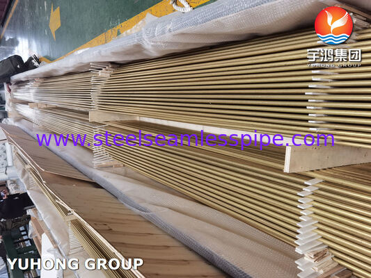 ASME SB111 C68700 アルセニカル アルミウラン ブラス U 折りたたみシームレスチューブ