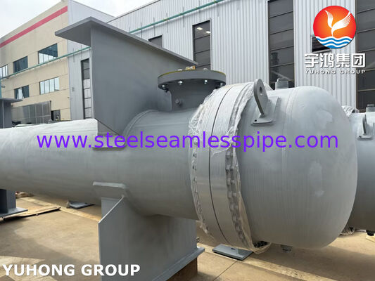 炭鋼シェル&チューブ熱交換器 ASME SA179チューブとSA266 Gr.2チューブシート用 水,石油,蒸気&ガス冷却用