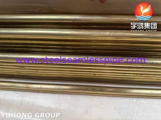 銅合金管 無縫熱交換管 ASTM B111 C44300 アルセニカル アドミラリティ・ブラス
