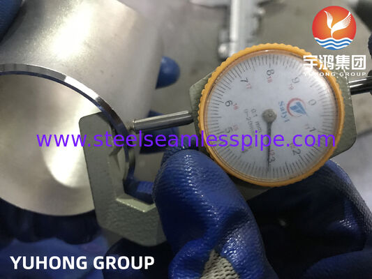 ASTM A815 UNS S32750 WP-S 肘,デュプレックスステンレス鋼管フィッティング B16.9