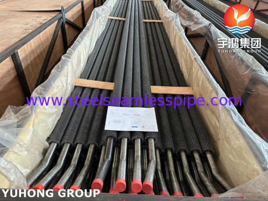 ASTM A213 T91 CS 鋸歯状フィン管、HRSG (熱回収蒸気発生器) アプリケーションが付いている合金鋼シームレス管