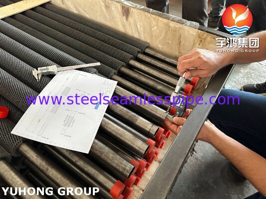 ASTM A213 T91 CS 鋸歯状フィン管、HRSG (熱回収蒸気発生器) アプリケーションが付いている合金鋼シームレス管
