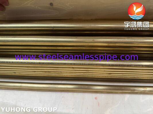 ASME SB111 C44300 U-Bend 銅合金管 交換器用