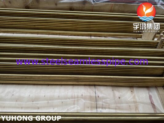 ASME SB111 C44300 U-Bend 銅合金管 交換器用