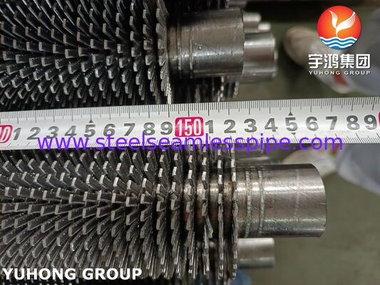 ASTM A192 熱交換器用鋸歯状フィン チューブ炭素鋼フィン