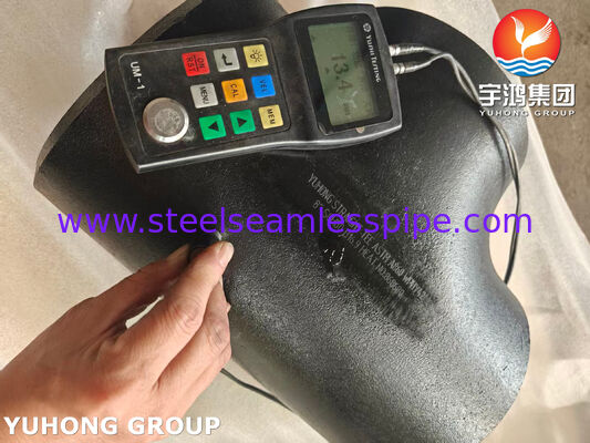 ASTM A860 WPHY 42 炭酸鋼直線タイ ASME B16.9 鋼製 バットウェルドパイプフィッティング