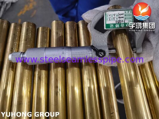 銅合金シームレスチューブ ASTM B111 C44300 C70600 C71500 C68700 C71640 エアクーラーラジエーターコンデンサーアプリケーション