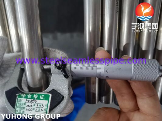 ASTM B111 ASME SB 111 SB 466 C71500 銅ニッケルチューブ / 70/30 銅ニッケルシームレスチューブ