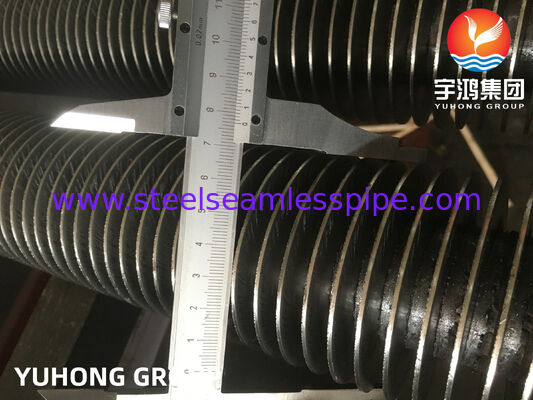 排熱回収蒸気発生器用鋸歯状フィン付きチューブ (ASME SA213 T12)
