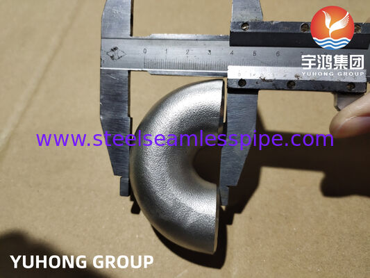 ASTM B366 HASTELLOY C22 UNS N06022 低 C-Ni-Mo-Cr 合金鍛造 180° SR エルボ リターン ベンド