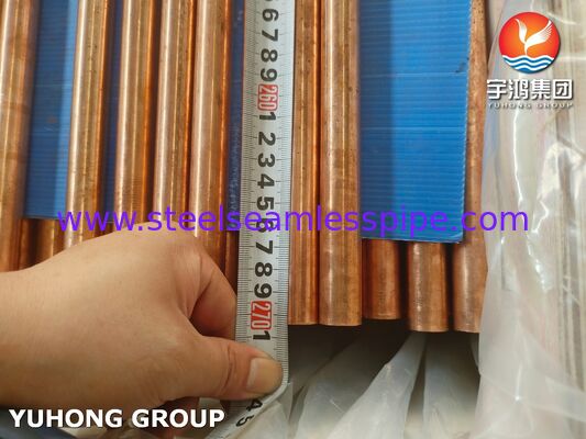 ASTM B111 C12200 熱交換器コンデンサー用 溶接式銅管