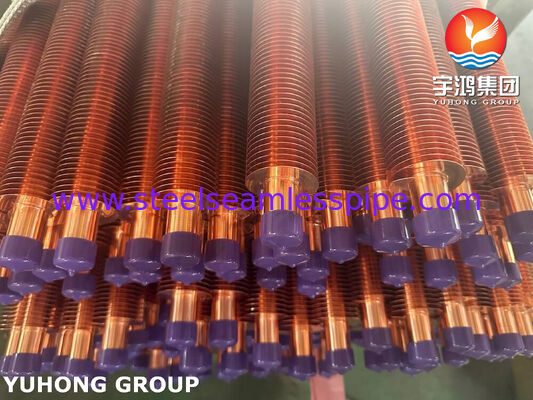 ASTM B111 C70600 海洋熱交換器用 押し出されたフィニング管