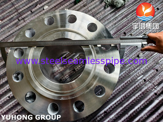 ASTM A182 F347 ウェルドネックフランジ / EN 1.4550 ステンレス鋼フランジ WNRTJ フランジ