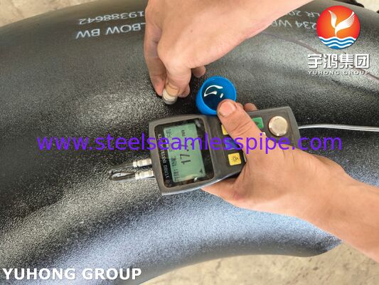 ASTM A234 WP9 CL.1 高温ボイラーおよびパイプシステム用合金鋼肘