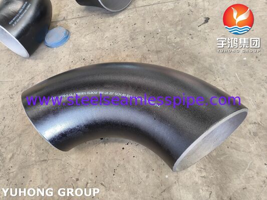 ASTM A234 WP9 CL.1 高温ボイラーおよびパイプシステム用合金鋼肘