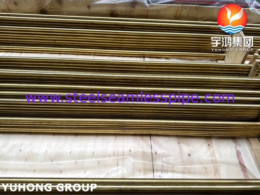 ASTM B111 C44300 Admiralty Brass 復熱器および熱交換器用精密U字管