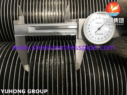 過熱器用高周波溶接フィンチューブ – ASTM A213 T9