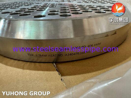 ASME SA240 SS304 耐腐食石油化学サービス用 熱交換管の精密度CNCドリル