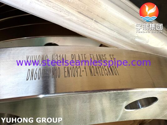 EN 1092-1 F316L 管材用不?? 鋼フラットフェイスFF フレンズPN16