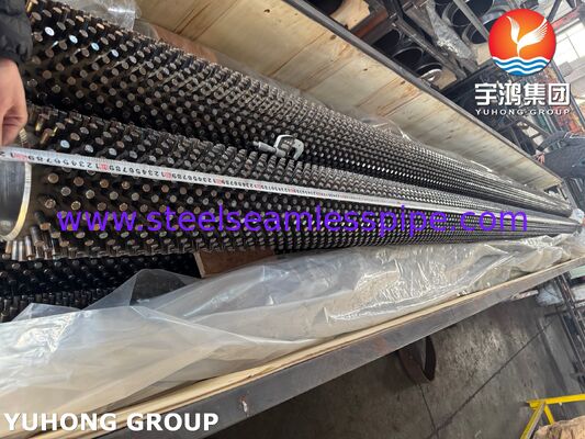 ASTM A335 P22 廃熱回収用スタッドチューブ