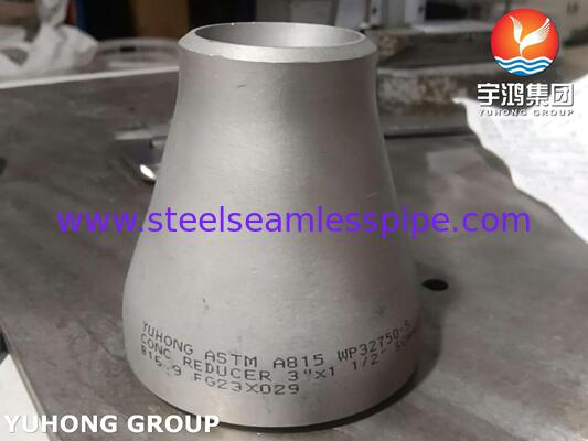 STAINLESS STEEL BUTT WELD FITTING A815 S32750 90° LR ELBOW TEE CAP REDUCER
