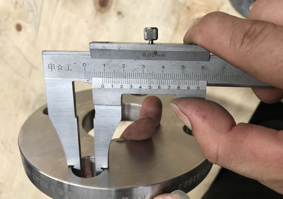 ASTM A182 F53 （S32750、 2507）、極度の複式アパートの鋼鉄フランジ、従ってRF 1"クラス150 B16.5