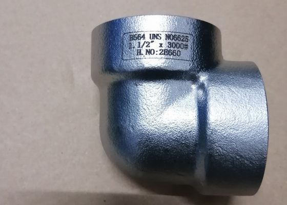 Astm B564 Uns N06625 Asme B16.11 Inconelの肘の減力剤ティー