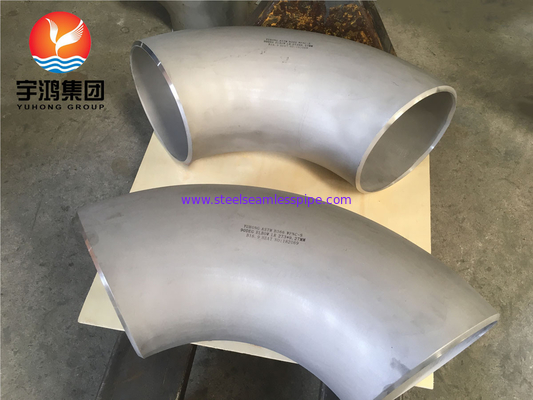 ASTM B366 Monel 400 / UNS N04400 肘 90 度 ニッケル合金鋼 バットウェルドフィッティング