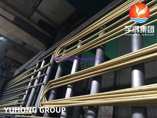 ASTM B111 UNS C68700 アルミ製銅管 U曲線管 交換器管