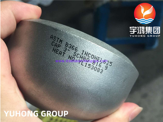 ASTM B366 INCONEL625の帽子UNS NO6625 DIN 2.4856のバット溶接付属品