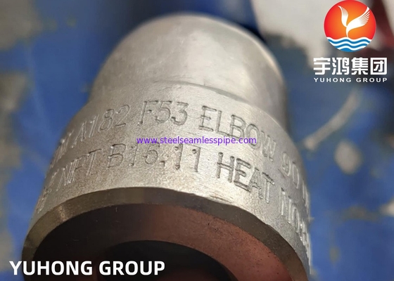 造られた90のDEGのソケットの溶接肘次元   NPS 1/2から4 ASTM A182 F53