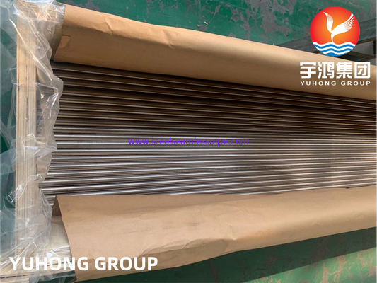 ASTM B111/ASME SB111 C71500 シームレス銅ニッケル合金管