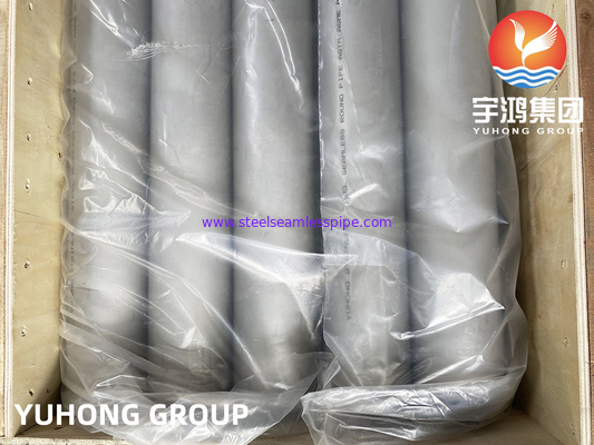 ASTM A312 ASME SA312 TP310S S31008のステンレス鋼の継ぎ目が無い管