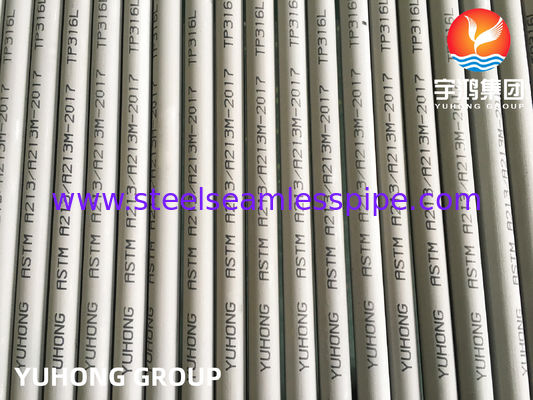 ASTM A213 TP316L S31603 SUS316L ステンレス鋼のシームレス熱交換管
