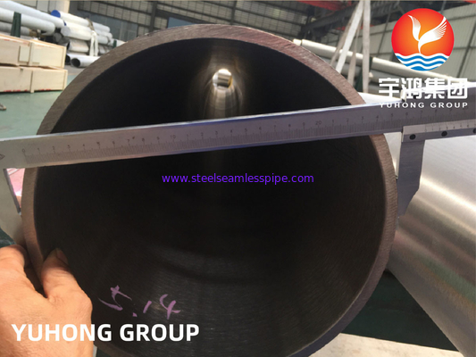ASTM B165 モネル 400,UNS N04400 ニッケル合金管 SMLS ABS 承認