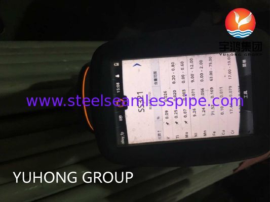 ASTM A213 TP321 ステンレス鋼シームレスチューブ、高温強度および粒界腐食抵抗