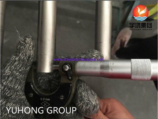 ASME SB338 GR.7 コンデンサーと熱交換器のためのチタン合金無縫鋼管